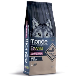 Monge BWild Dog Adult All Breeds - Hrana uscata super-premium - Gasca - 12kg