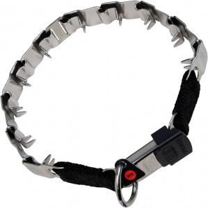Zgarda forta Sprenger NeckTech, otel inoxidabil, catarama - 60cm
