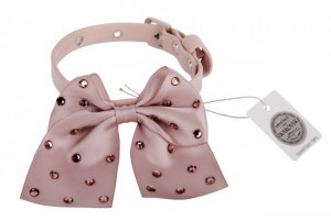 Zgarda Julie - 25cm - Roz