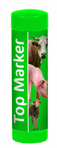 Top Marker Verde - 60ml - Creion pentru marcaj temporar la porci, ovine si bovine