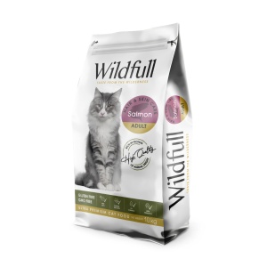 Wildfull Cat Hair & Skin - Hrana uscata ultra-premium - Somon - 10kg
