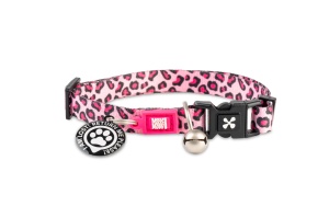 Zgarda pisici Max & Molly Smart ID - Leopard Pink - Img 1