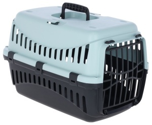 Cusca transport plastic - Bordo - 45 x 30 x 30 cm - Albastru