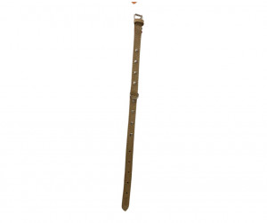 Zgarda piele, tinte - 45cm - Bej - Img 2