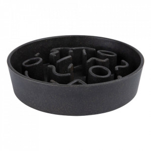 Castron hranire lenta District 70 Bamboo Slow Feeder - 1200ml - Dark Grey - Img 3