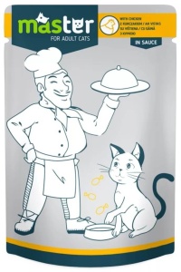 Master Cat - Hrana umeda profesionala - Pui - 80g