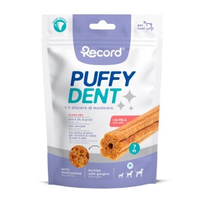 Recompense caini - PuffyDent cu mar - 105 g