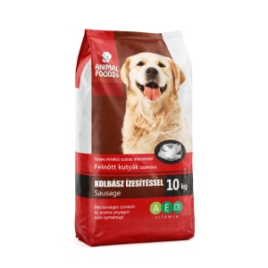 Animal Food - Hrana uscata completa pentru caini adulti - Carnati - 10kg