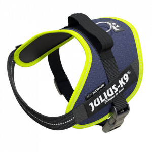 Ham K9 IDC Power - Marimea Mini (7-15kg) - Jeans, Neon - Img 1