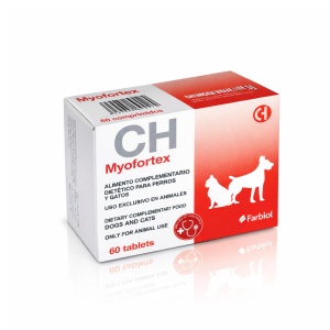 Myofortex Omega - 60cpr. - Supliment sustinere functie cardiaca pentru caini si pisici