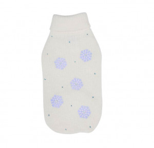 Pulover Romantic Snowflake - S - Albastru