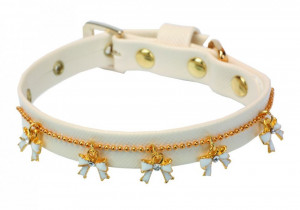 Zgarda Angeline - 25cm - Crem