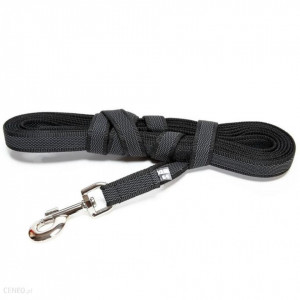 Lesa JK9 Color & Gray, antiderapanta, cu maner - 20mmx3m - Negru