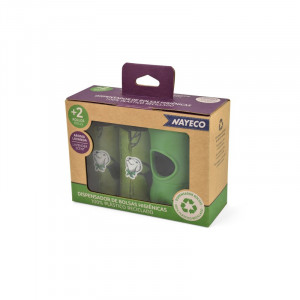 Set dispenser pungi igienice Nayeco - Lavanda - Img 1