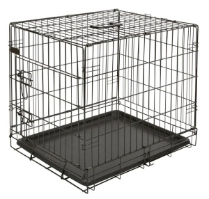 Cusca pliabila metalica, 63 × 48 × 57 cm, Kerbl