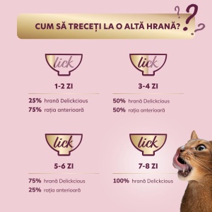 Delickcious Cat - Supa de Pui cu Sunca si Spanac - 80g - Img 4