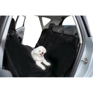 Hamac auto, impermeabil - 147x140cm - Negru - Img 2