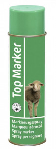 Top Marker Verde - Spray marcaj rapid pentru oi