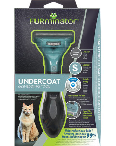 Trimmer profesional Furminator pisici, blana lunga - S - Img 2