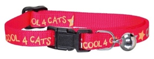 Zgarda pisici Kerbl - CoolCats - Roz