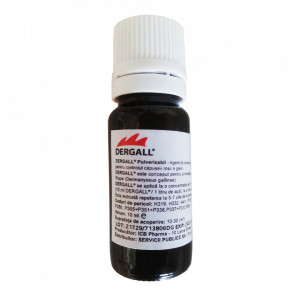 Dergall - 10ml - Solutie pentru deparazitare externa la gaini si adaposturi