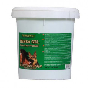 Herba-Gel - 1kg - Gel revulsiv cu extracte vegetale pentru suport musculo-articular la animale