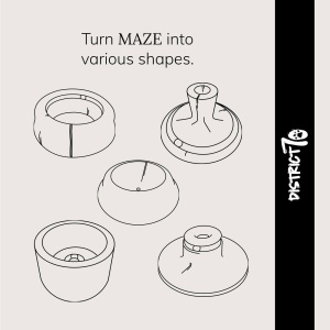 Sisal cu culcus District 70 Maze - Img 2