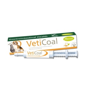 VetiCoal - 30ml - Pasta cu carbune activ pentru digestie la caini, pisici si animale mici