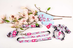 Bandana Max & Molly - L - Cherry Bloom - Img 3