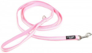 Lesa IDC nylon cu fire flourescente, cu maner - 25mmx1.8m - Roz