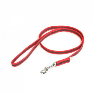 Lesa JK9 Color & Gray, antiderapanta, cu maner - 14mmx1.2m - Rosu