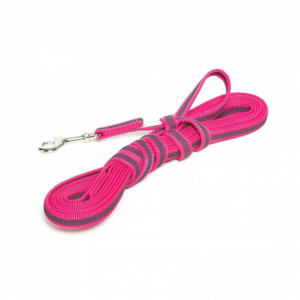Lesa JK9 Color & Gray, antiderapanta, cu maner - 14mmx5m - Roz