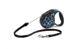Lesa retractabila, cu fir - Flexi Safari - S - Giraffe