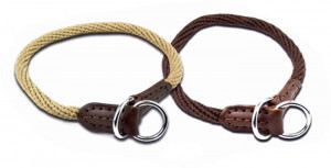 Zgarda cordelina, piele - 50cm - Img 2
