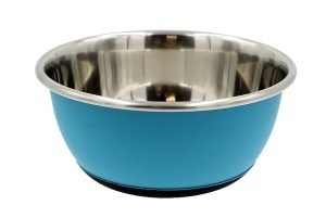 Castron inox albastru mat - 500ml
