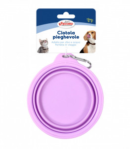 Castron pliabil, carabiniera - 450ml - Lila