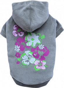 Hanorac fleece cu gluga - Gri - L