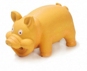 Jucarie latex - Porc - 15cm - Img 2