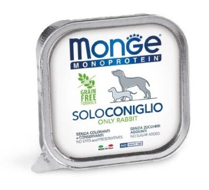 Monge Monoprotein Pate - Hrana umeda super-premium - Iepure - 150g