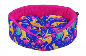 Pat caine - CAZO Exotic Pink Blue - 50x46cm