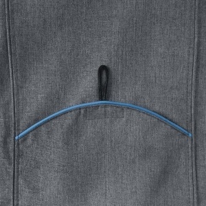 Protectie impermeabila pentru bancheta auto Kurgo Heather - 140cm - Blue & Charcoal Grey - Img 7