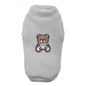 Pulover Teddy Bear - XS - Albastru deschis