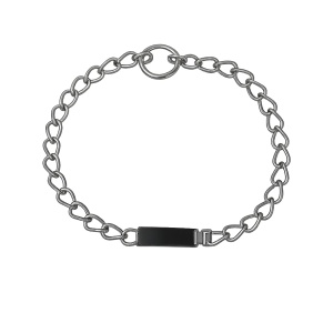 Zgarda metal, scarita - 40cm