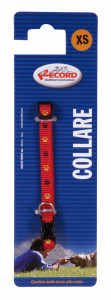 Zgarda reglabila nylon, decor labute - 2cm - Img 1