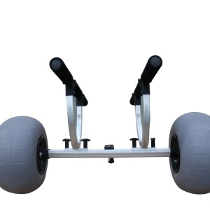 Carro para kayaks con ruedas globo