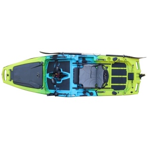 Kayak equipado y con multitud de huecos y espacio útil