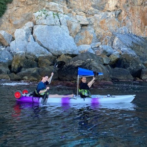 Kayak de dos plazas