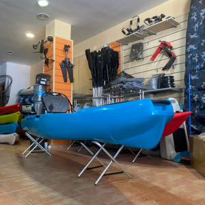 Kayak a pedales hélice