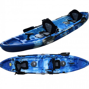 Kayak doble de pesca individual