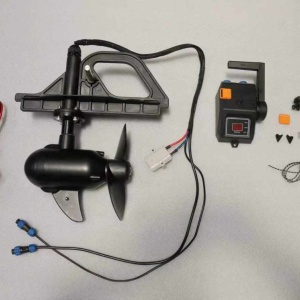 Motor eléctrico 55-65lbs compact P75O aletas - Img 7
